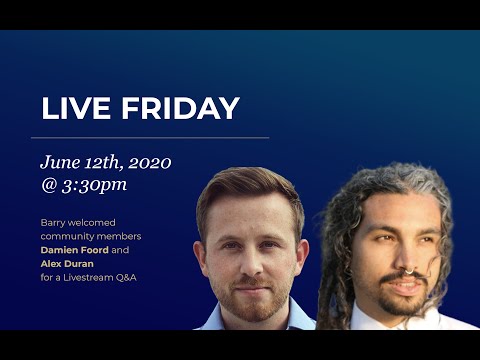 Live Fridays S01E07 — Damien Foord & Alex Duran — June 12, 2020
