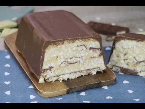 Puffed rice chocolate nougat: All you need are 5 ingredients to make this tasty treat!