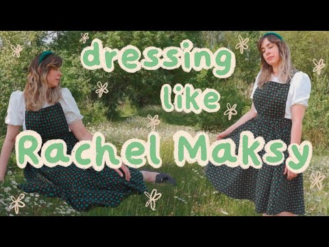 Making a Dress inspired by Rachel Maksy!