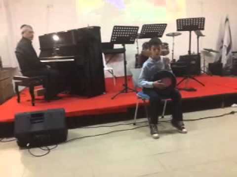 Aviel darbuka performance Feb 2014