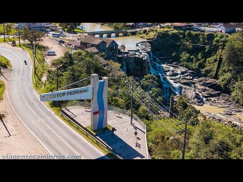 DOUTOR PEDRINHO / SANTA CATARINA - Cachoeiras, corredeiras, morros e cânions