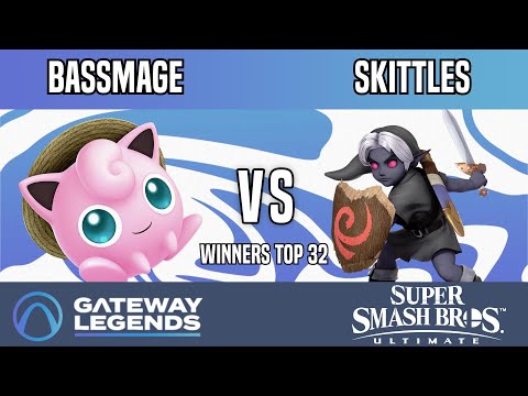 Gateway Legends - Winners Top 32 - Bassmage(Jigglypuff) Vs. Skittles(Young Link)