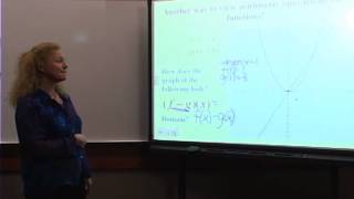 College Algebra: Lecture 7 - Creating Mega-Functions with Arithmetic Operations of Functions