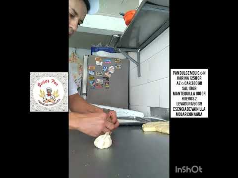 cómo hacer pan dulce mojicón