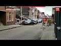 Ooggetuige filmt ingestorte grillroom na ontploffing Coevorden