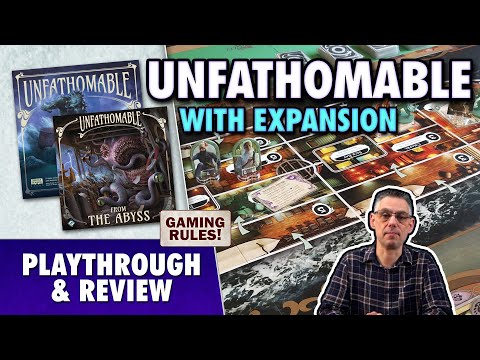 Unfathomable with Expansion - Playthrough & Review