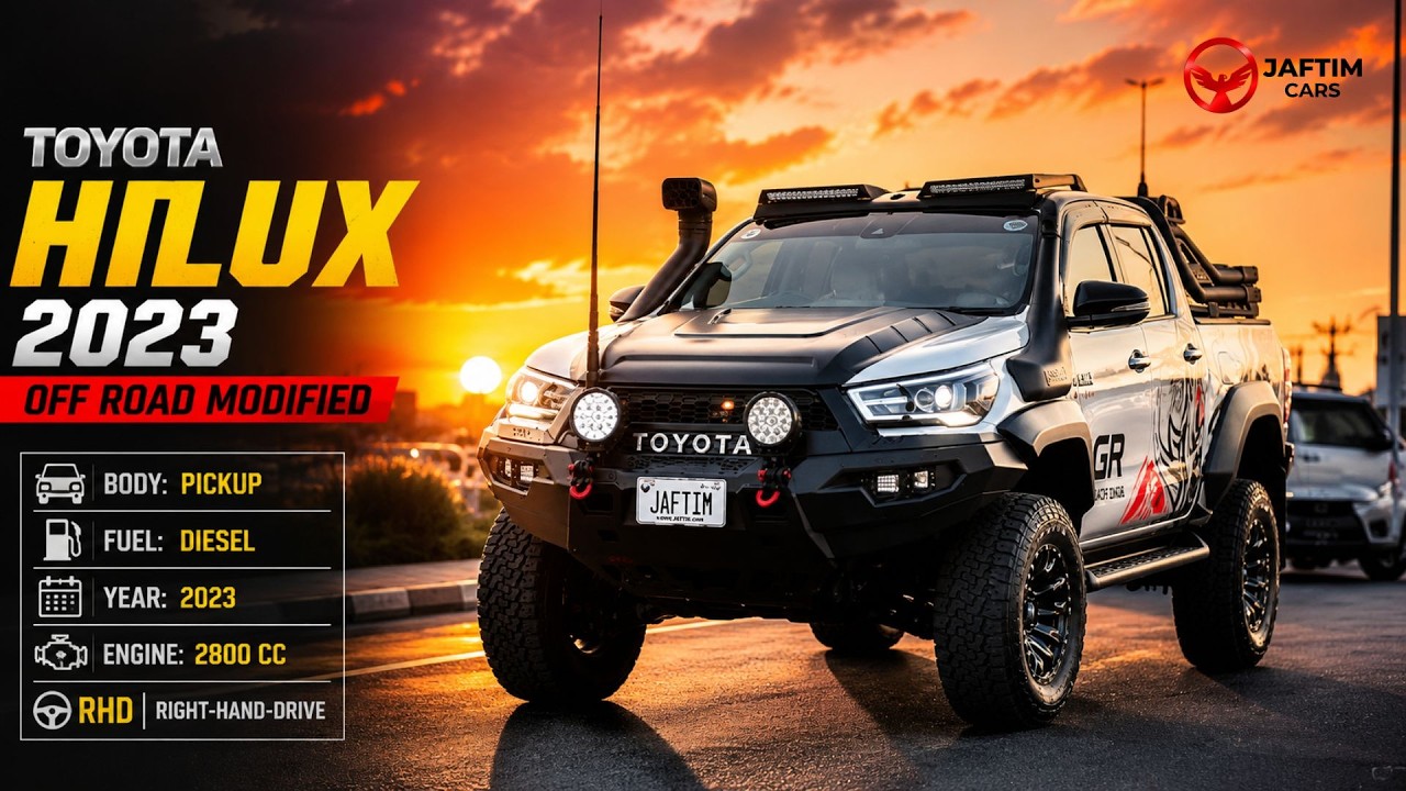 Toyota Hilux GR SPORT AT - 2.8 DIESEL ENGINE - 4WD video