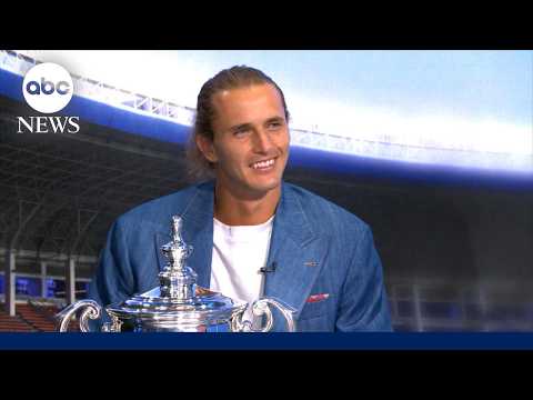 Alexander Zverev on not realizing he won the US Open