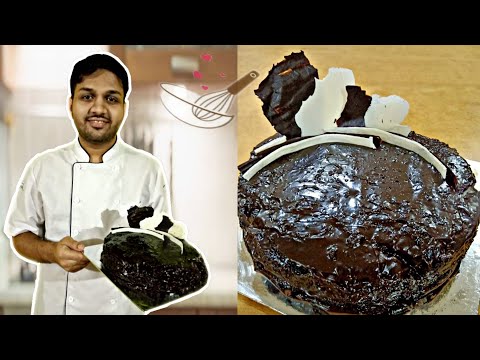Chocolate Truffle Cake | Eggless | Vineet's Kitchen
