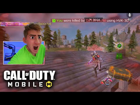 FIRST TIME playing COD MOBILE in EU LOBBIES... 🥵 (VERY SWEATY)