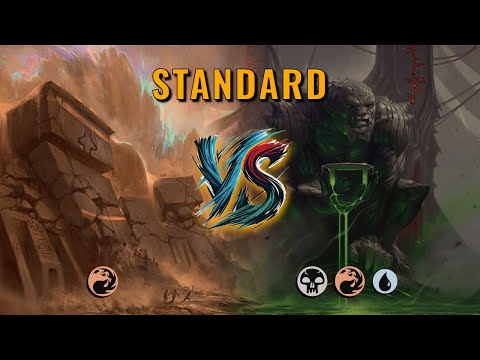 MTG Standard - Mono Red Aggro by Giantspider VS Grixis Control by Zanadar