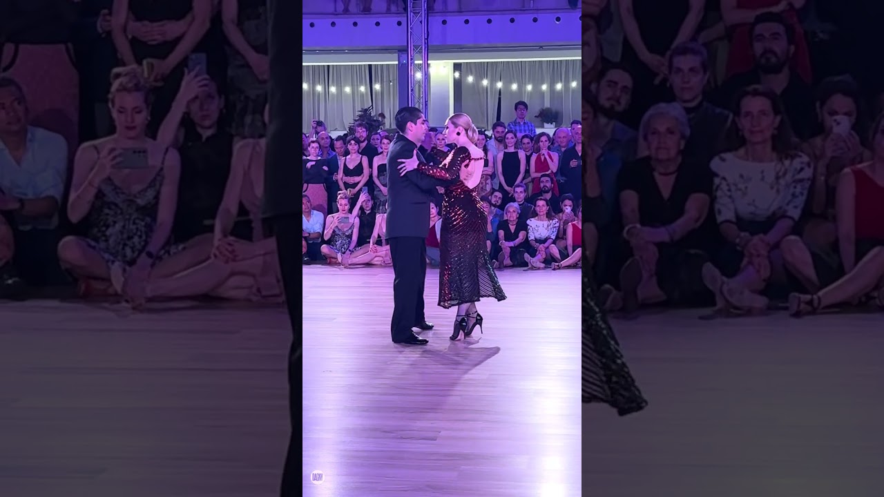 Ariadna Naveira & Fernando Sánchez tango to Chiqué by Osvaldo Pugliese: Belgrade Tango Encuentro 1/8