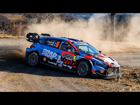 WRC 2026 Rallye Monte Carlo | All Cars Teams Testing | High Quality Raw Video #wrc #rally