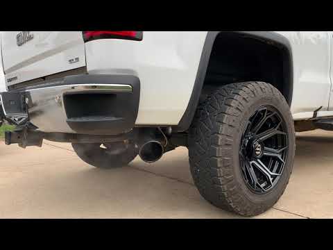 2016 GMC Sierra 2500 6.0 L -- Borla S-Type Cat Back Exhaust