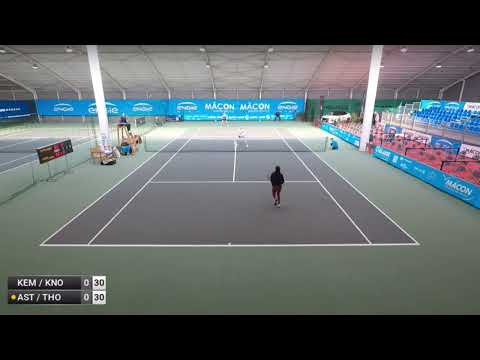 Darya Astakhova/Prarthana Thombare [2] - Magali Kempen/Xenia Knoll [4] (W40 Macon 2023 Final)