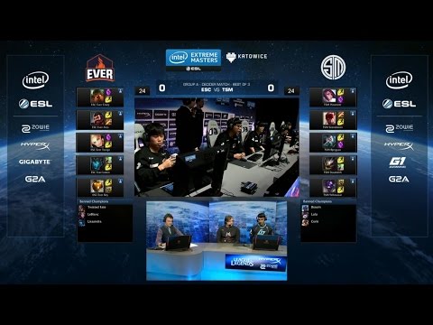 ESC vs TSM Highlights Game 1 - ESC EVER vs TEAM SOLOMID - IEM KATOWICE 2016 Group A Elimination