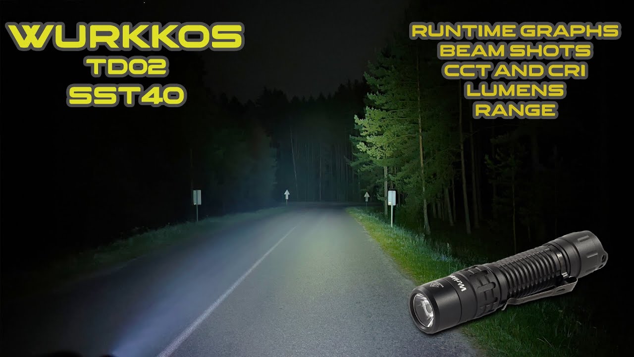 [Review] Wurkkos new release TD02 SST40 EDC fashlight - 18650 ...