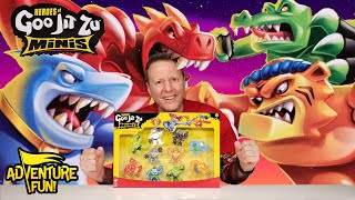 Heroes of Goo Jit Zu 10 Pack Minis Ultra Rare & Rares - Metallic Finishes Adventure Fun Toy review!