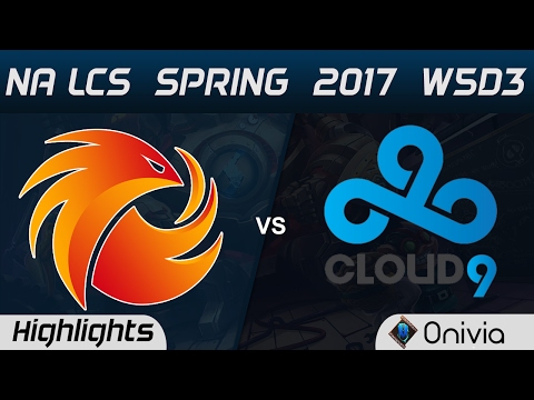 P1 vs C9 Highlights Game 2 NA LCS Spring 2017 W5D3 Phoenix1 vs Cloud9