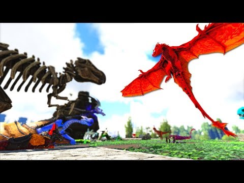 I Spawned an Enormous BOSS WYVERN In My Base! | ARK Modded: Eternal Chaos #37