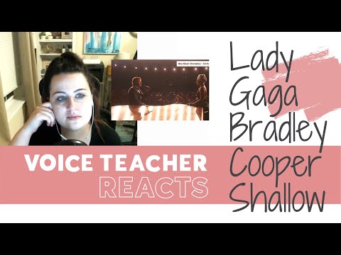 Voice Teacher Reacts | Lady Gaga & Bradley Cooper sing "Shallow" at the Oscars