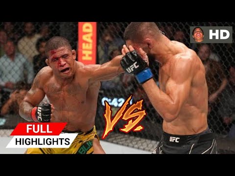 Khamzat Chimaev Vs. Gilbert Burns (Highlights)  [HD] (60 fps) | UFC 273