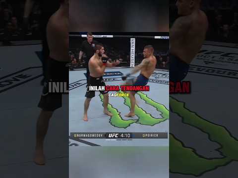 Inilah Cara Khabib Menghukum Tendangan Buruk Dustin Poirier