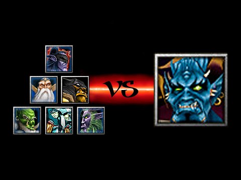 6 Heroes vs Archimonde