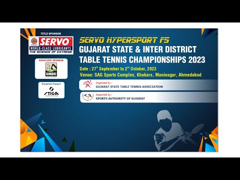 T-1 | Gujarat State & Inter District Table Tennis Championships - 2023 (Ahmedabad)