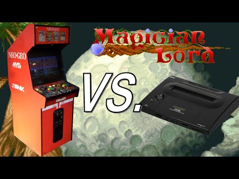 Neo Geo MVS Vs. AES #1 - Magician Lord