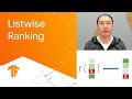 Building a listwise ranking model with TF Recommenders and TF Ranking