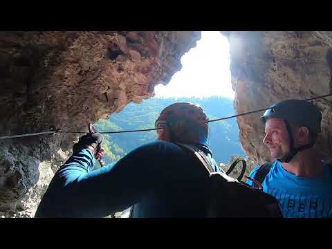 Via Ferrata ,,Pantera Roz" Baia de Fier 17.08.2023