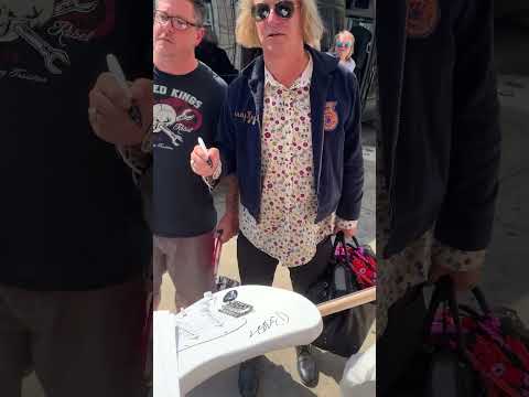 Thumbnail for REM Guitarist Peter Buck Signs my Guitar! It’s the end of the World as we know it! by Peter Buck
