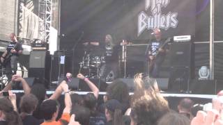 Hail Of Bullets - Ordered Eastward (live at Brutal Assault 2011) [HD]