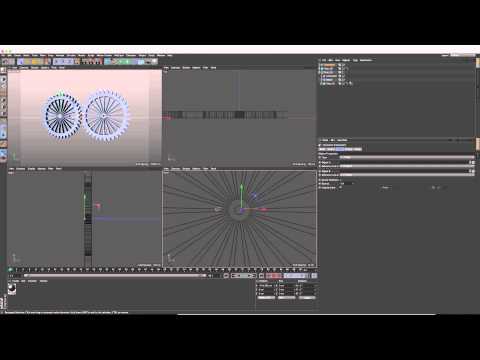 Cineware 2.0 Tutorial #4 – Cogwheel