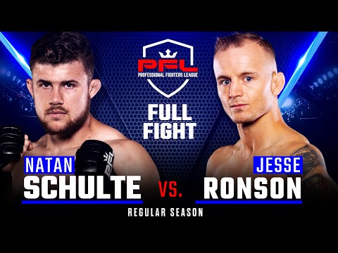 Natan Schulte vs Jesse Ronson full fight