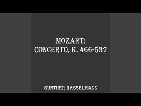 Concerto No. 26 in D Major, K537 'Coronation': I. Allegro