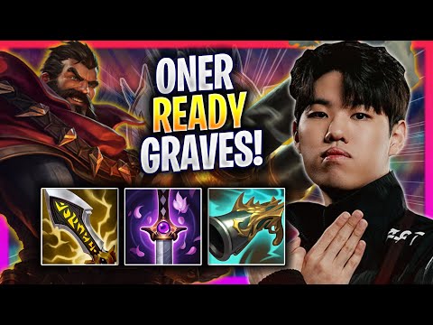 ONER IS READY TO PLAY GRAVES! - T1 Oner Plays Graves JUNGLE vs Brand! | Season 2024