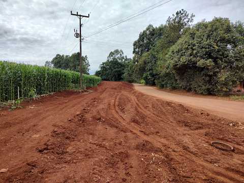 Avanço importante na PR-239 no trecho entre Roncador e Mato Rico