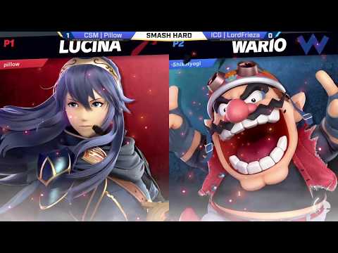 CSM | Pillow (Lucina) VS ICG | LordFrieza (Wario) WF - Smash Hard Ultimate Weekly 17