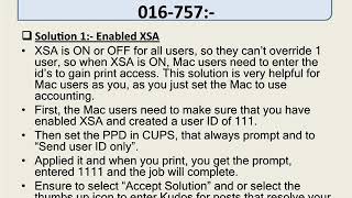 Xerox Printer Error Code 016-757