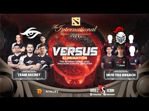 Team Secret vs Into The Breach - The International 2022: Western Europe Qualifier - BO3