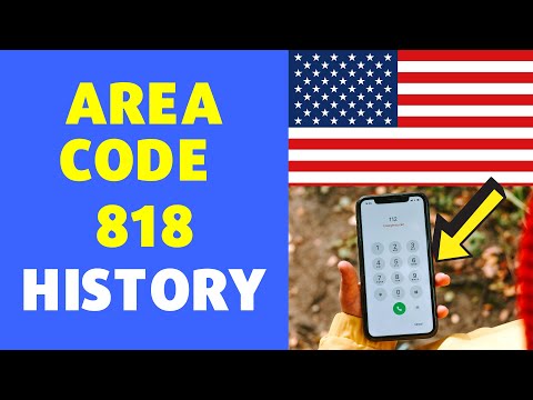 818 Area Code History | USA Location Area code 818 History