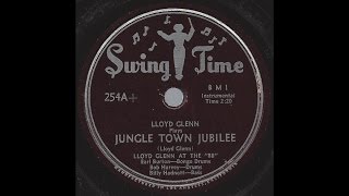 Lloyd Glenn - Jungle Town Jubilee - '51 R&B on Swing Time 78 rpm label