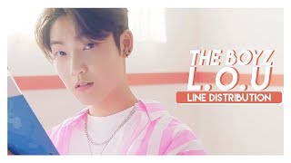 The Boyz (더보이즈) - L.O.U [LINE DISTRIBUTION]