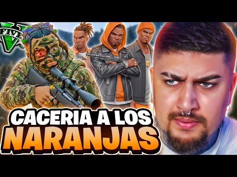 ¡ATRAPAMOS A LA BANDA NARANJA en un TIROTEO ÉPICO! 🔥 | GTA RP