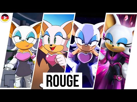 Entwicklung von Rouge die Fledermaus (2003-2024)