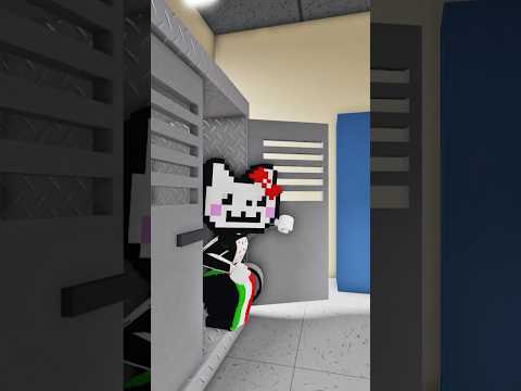 Nyan Cat hiding from Tac Cat