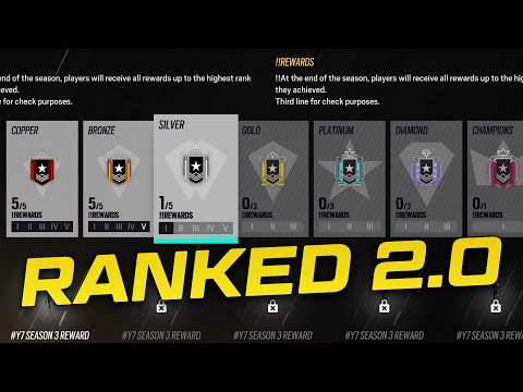 *NEW* Y7S4 Ranked 2.0 Gameplay Leaked - Rainbow Six Siege