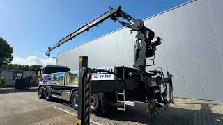 MAN TGS 35.400 8X2-6 BL - ATLAS 165.2 - A3 Crane flatbed truck | Image 4 - Autoline